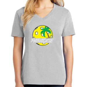 Ladies Core Cotton V Neck Tee Thumbnail