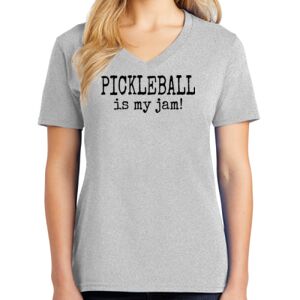 Ladies Core Cotton V Neck Tee Thumbnail